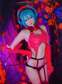 064 Hidori Rose - Miku Halloween Devil cosplay by Hidori Rose(17)